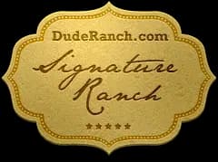 DudeRanch.come signature ranch logo