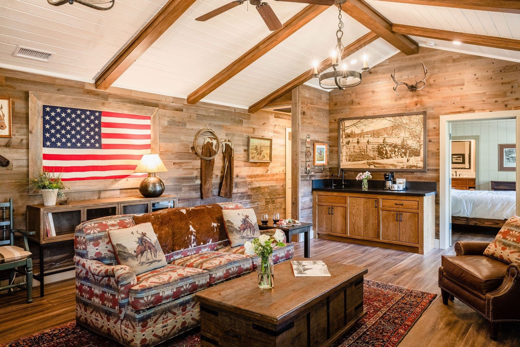 interior of Sycamore house