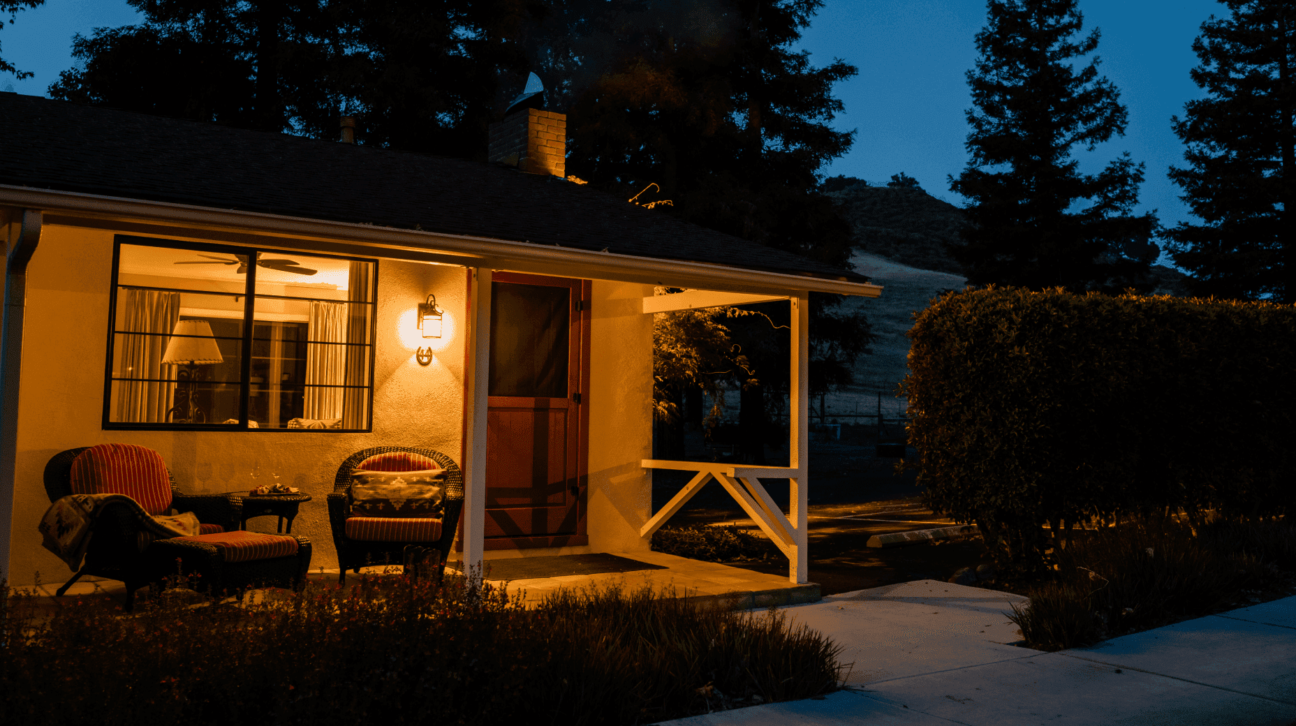 Exterior view of Golf View Cottage