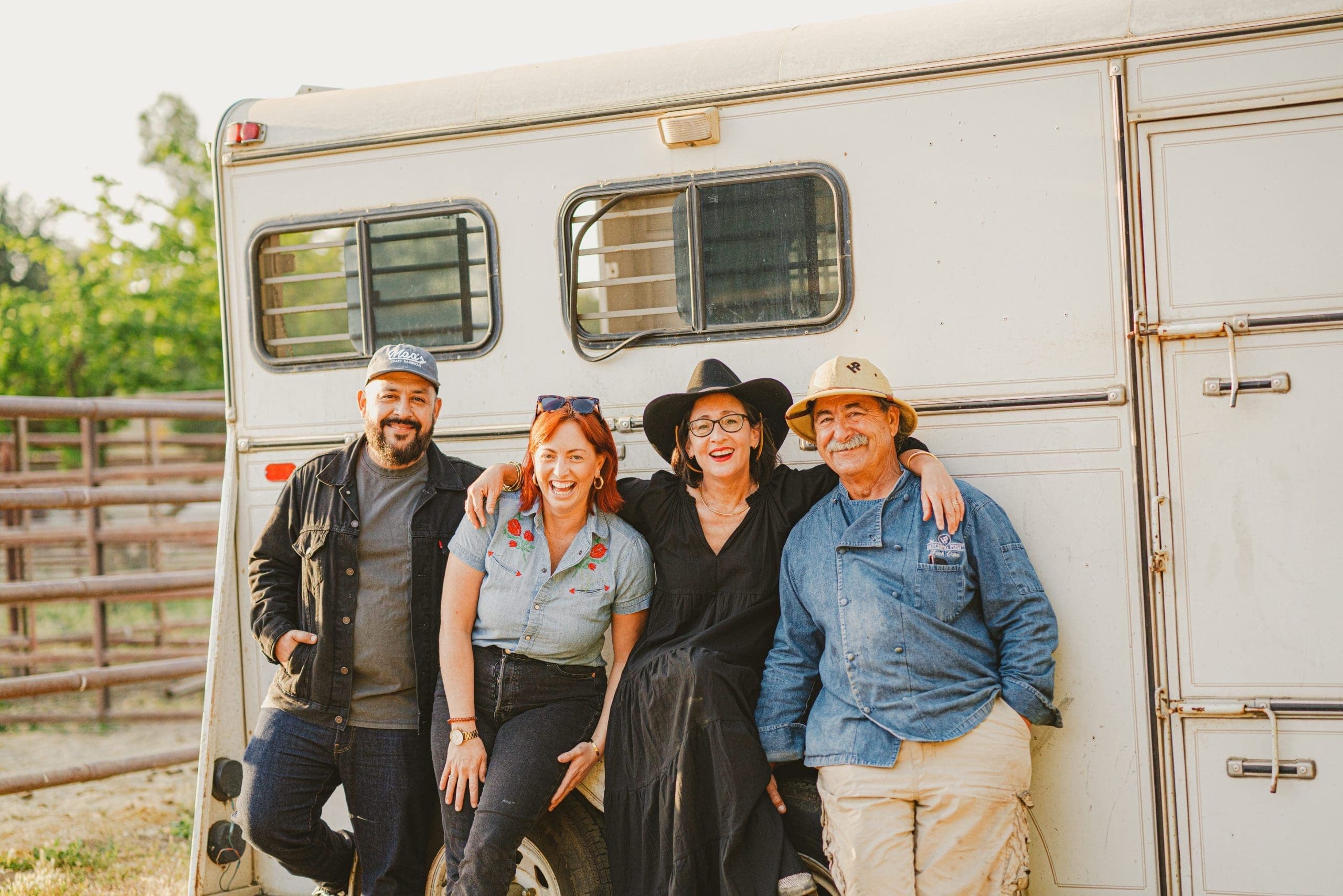 group of people smiling at the camera