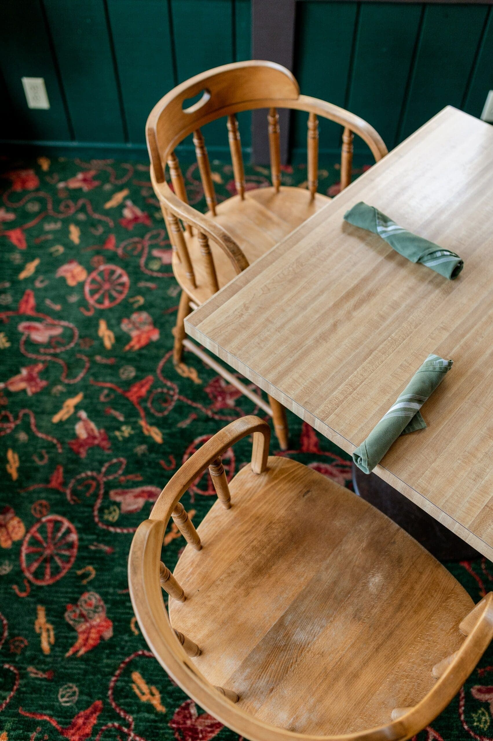 Table for Lunch at Chuckwagon Grill