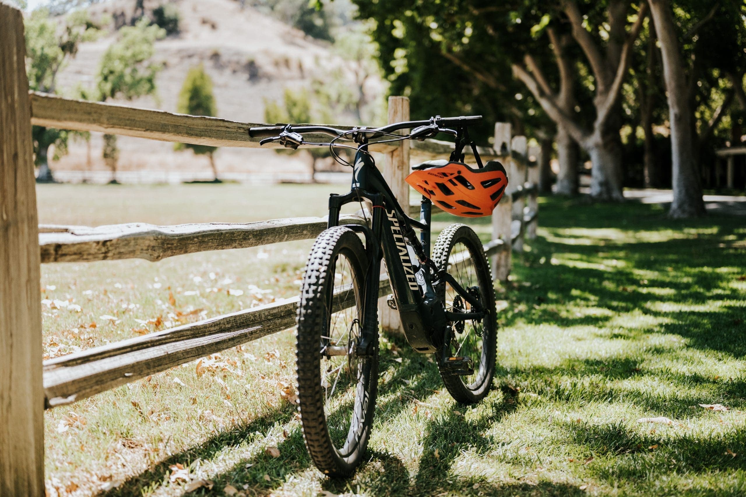 E-bike at Alisal Ranch