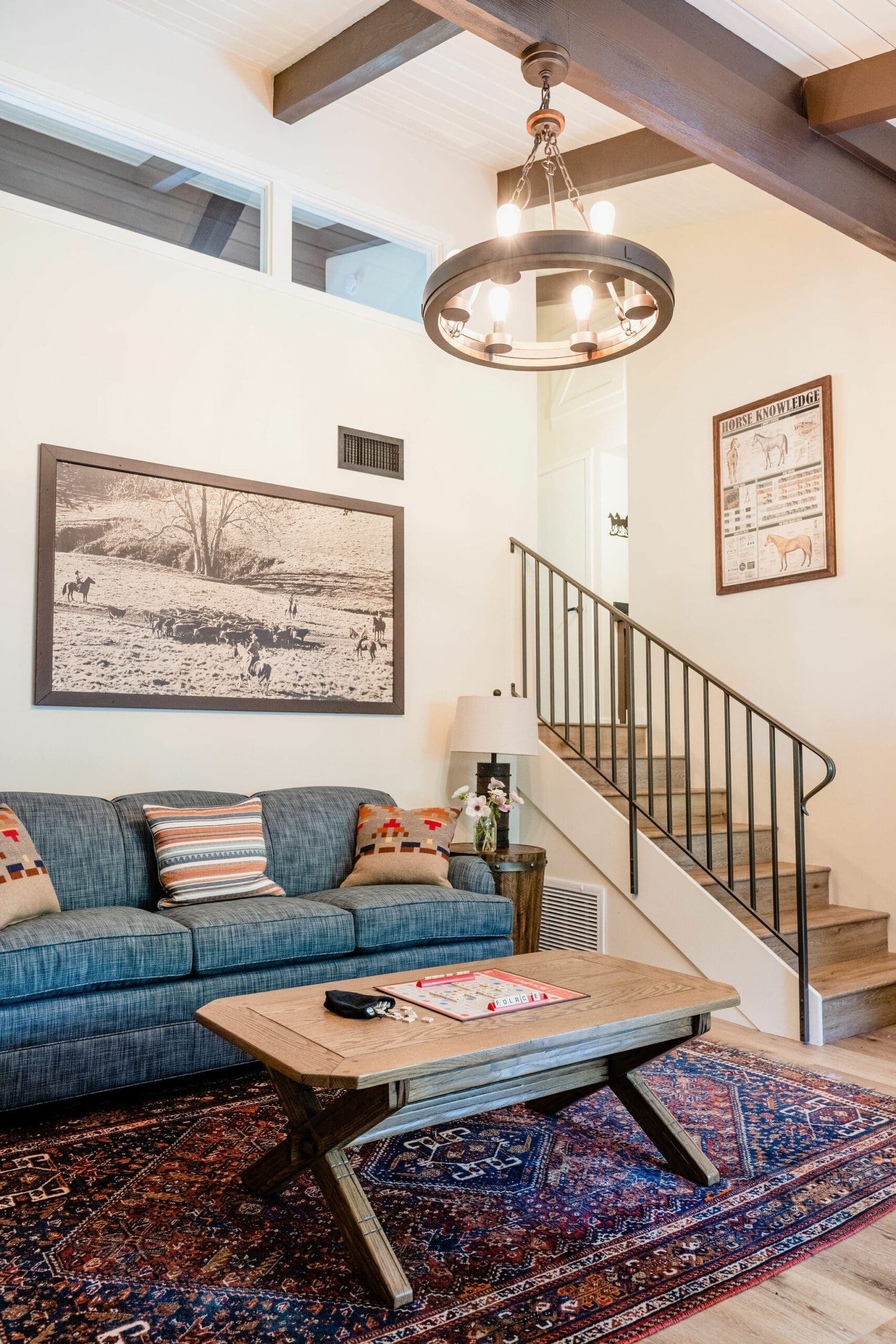 indoor seating area