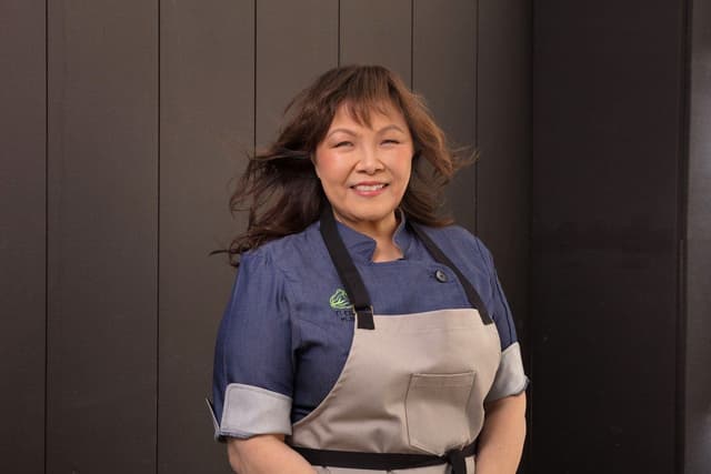 head shot of Chef Debbie Lee