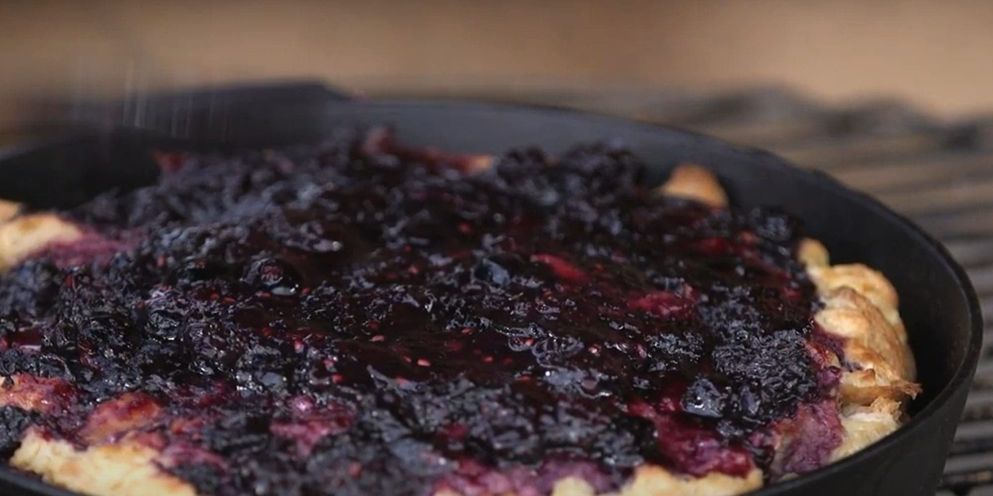 black and blue pudding