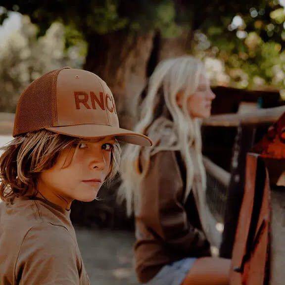 kids wearing Designer Heidi Merrick's RNCH Collection
