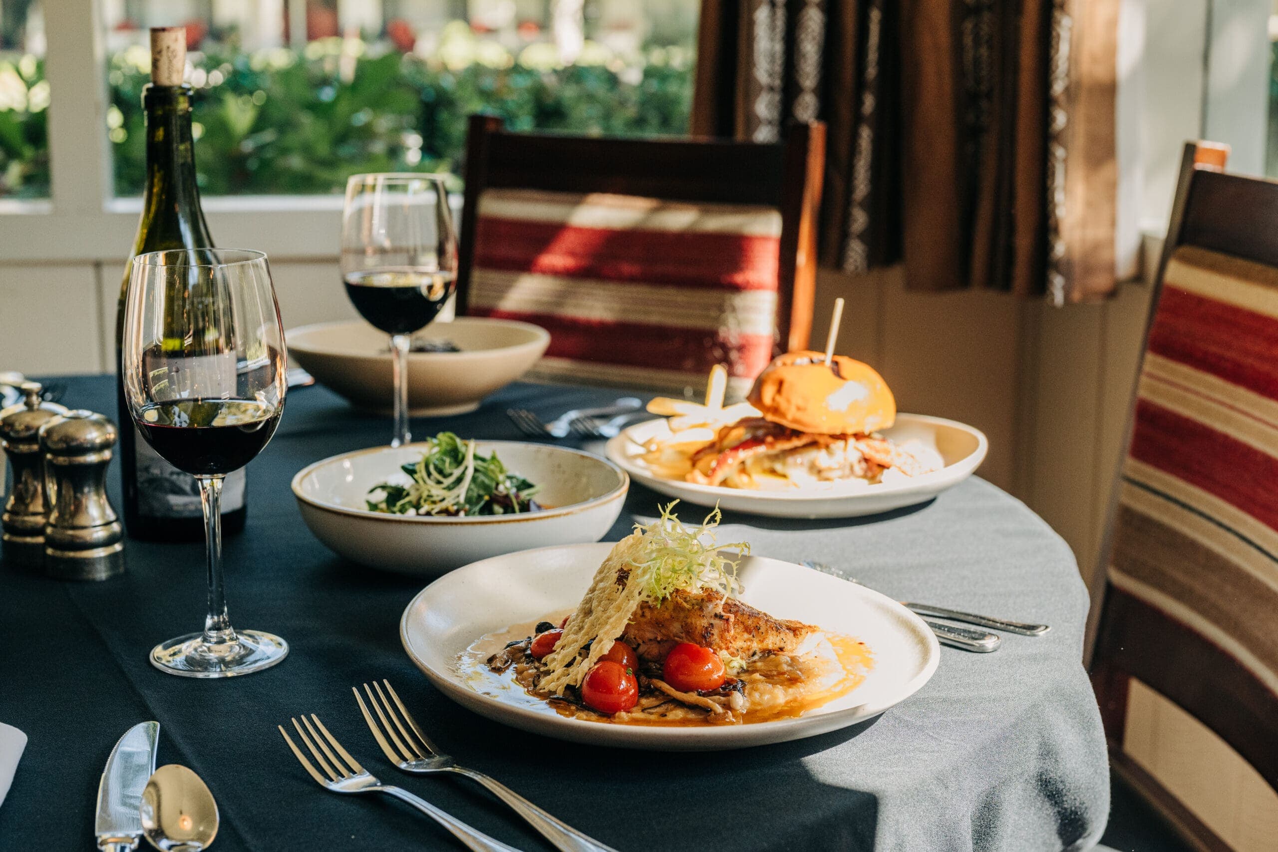 Dining at Alisal Ranch