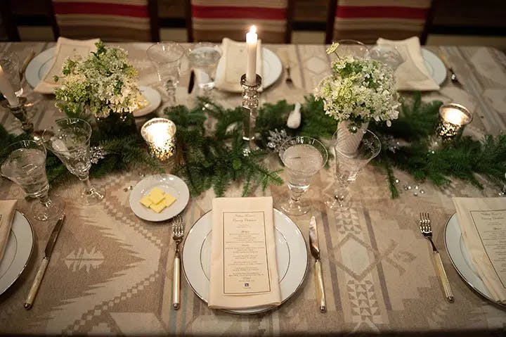 table setting by Nathan Turner